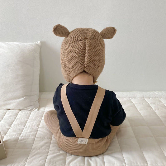 Rabbit Knitted Children's Ear Protection Hat