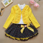 Ruffle Tracksuit kids clothes sets for Hooded Children