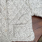 Girls Padded Cotton Clothes Fleece Thickened Floral Kids' Overcoat